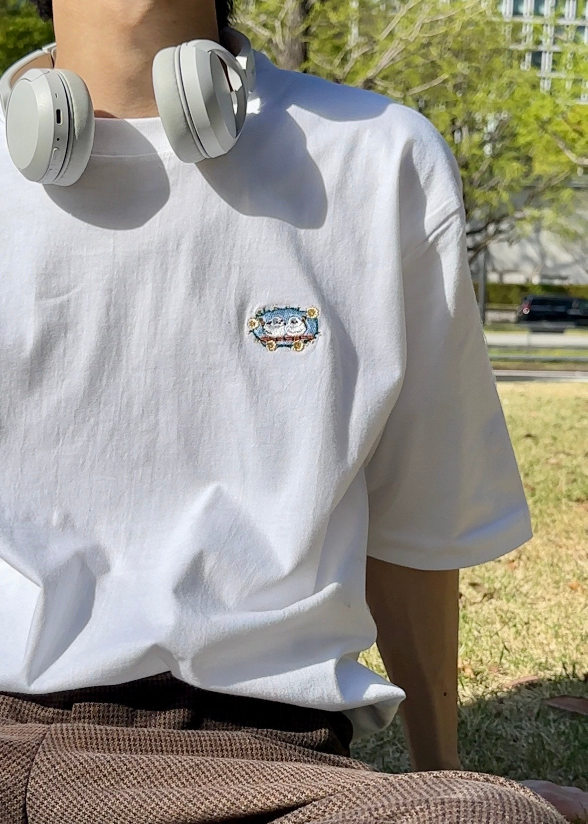 シマエナガのひと休み