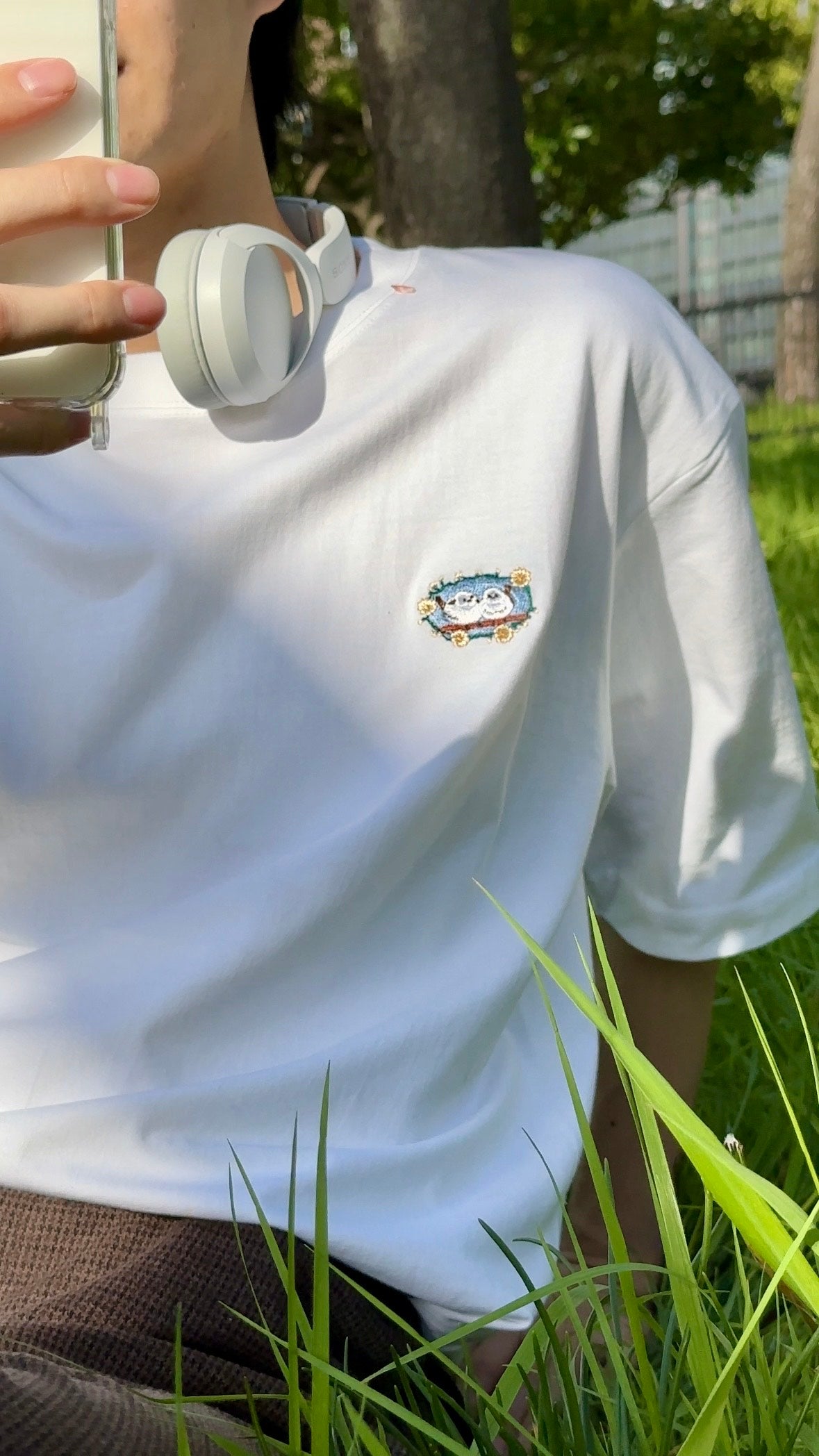 シマエナガのひと休み