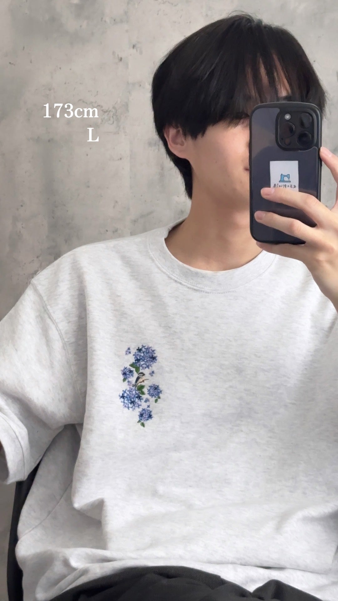 【新作】紫陽花と青い鳥