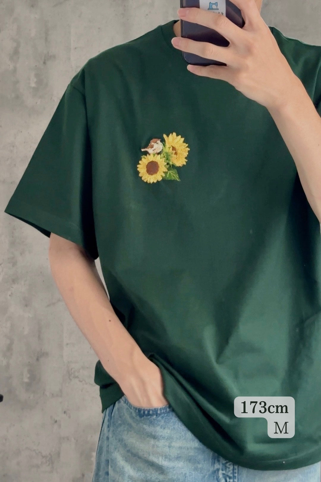 【新作】ひまわりと雀