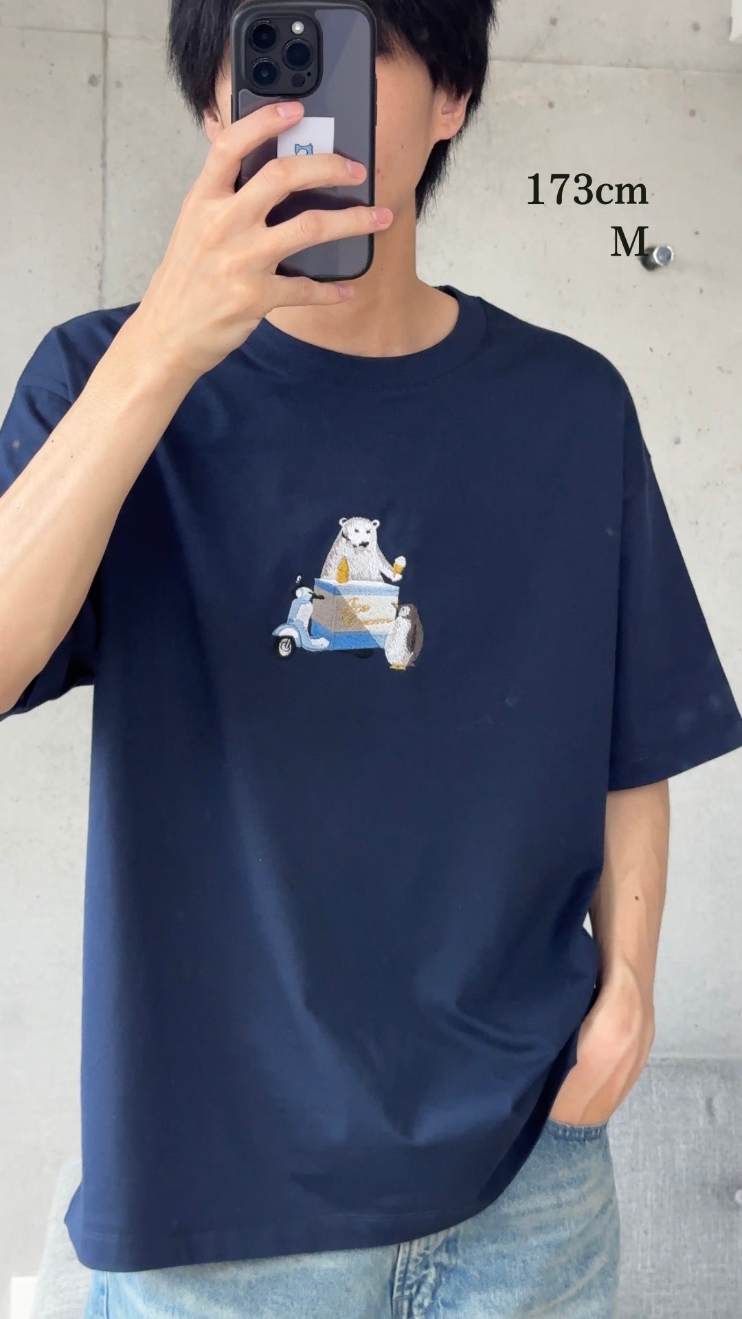 【新作】アイスを買うペンギン