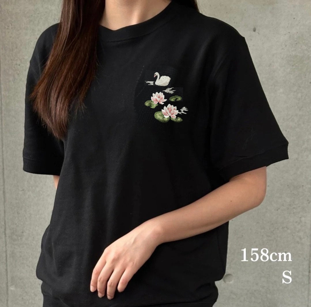 【新作】睡蓮と白鳥