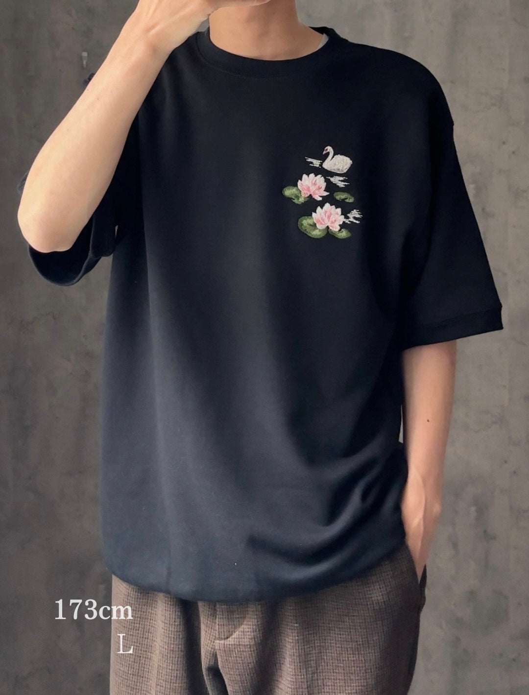 【新作】睡蓮と白鳥