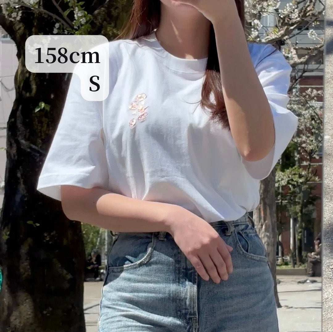 春を探す蝶（半袖）