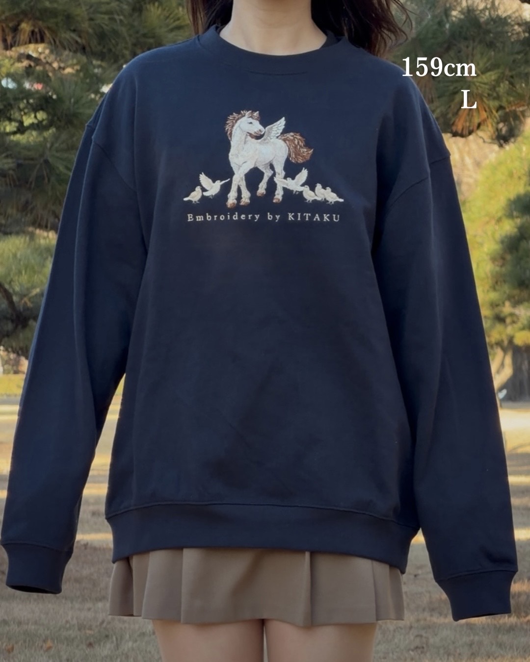 【新作】小鳥と白馬