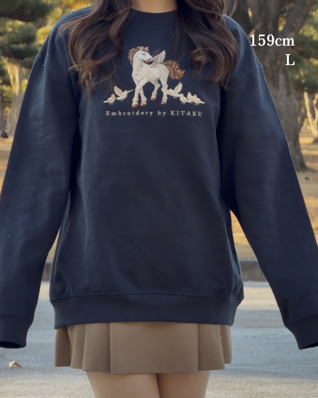 【新作】小鳥と白馬