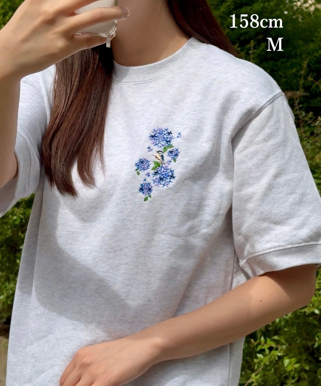 【新作】紫陽花と青い鳥