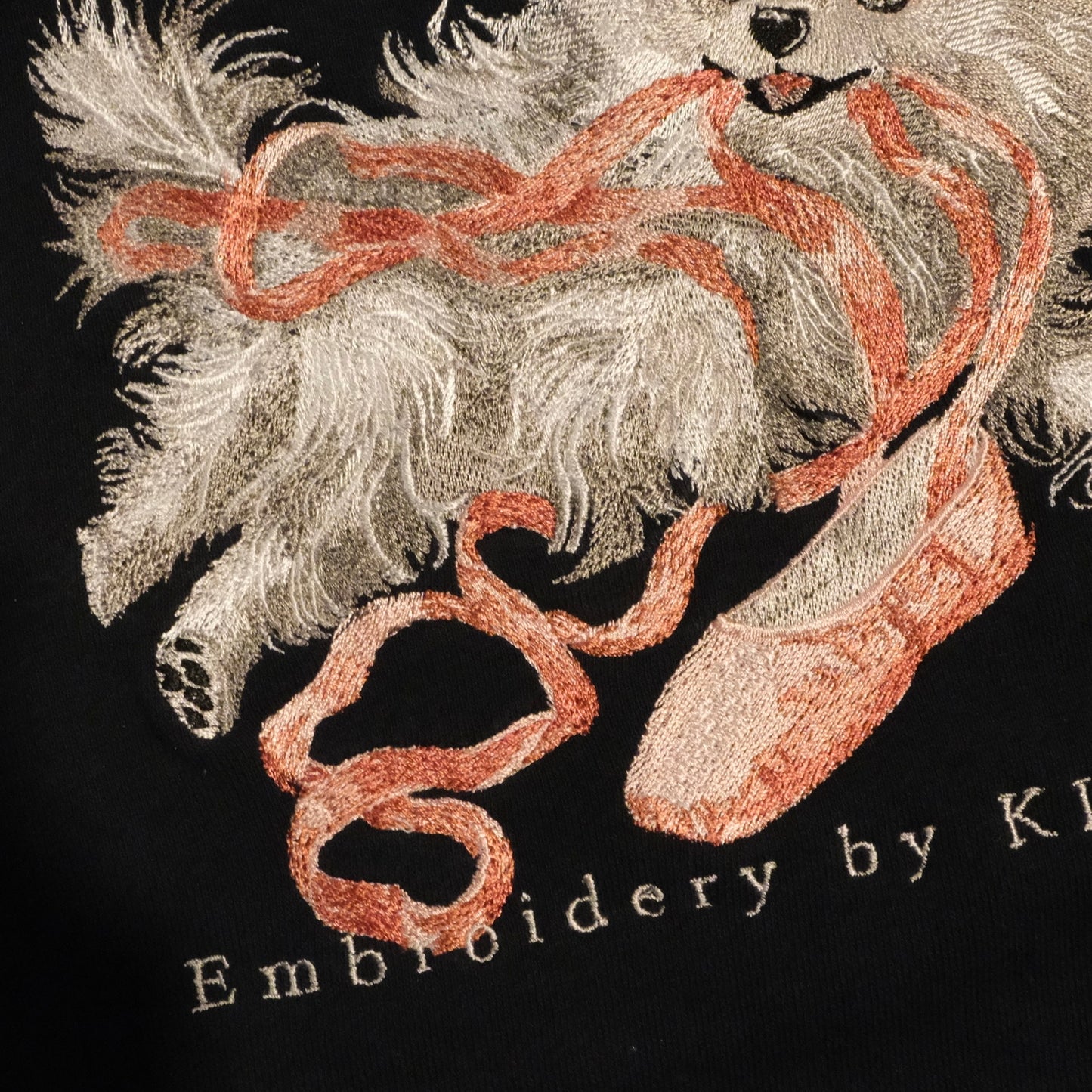 【新作】トウシューズとポメラニアン