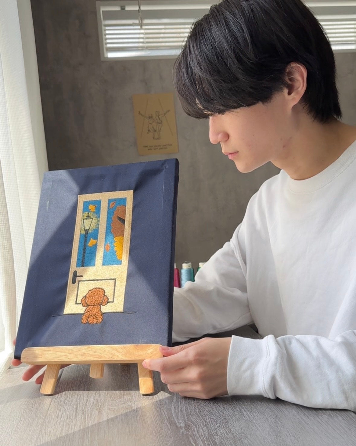 帰りを待つわんこ（4/13受注）