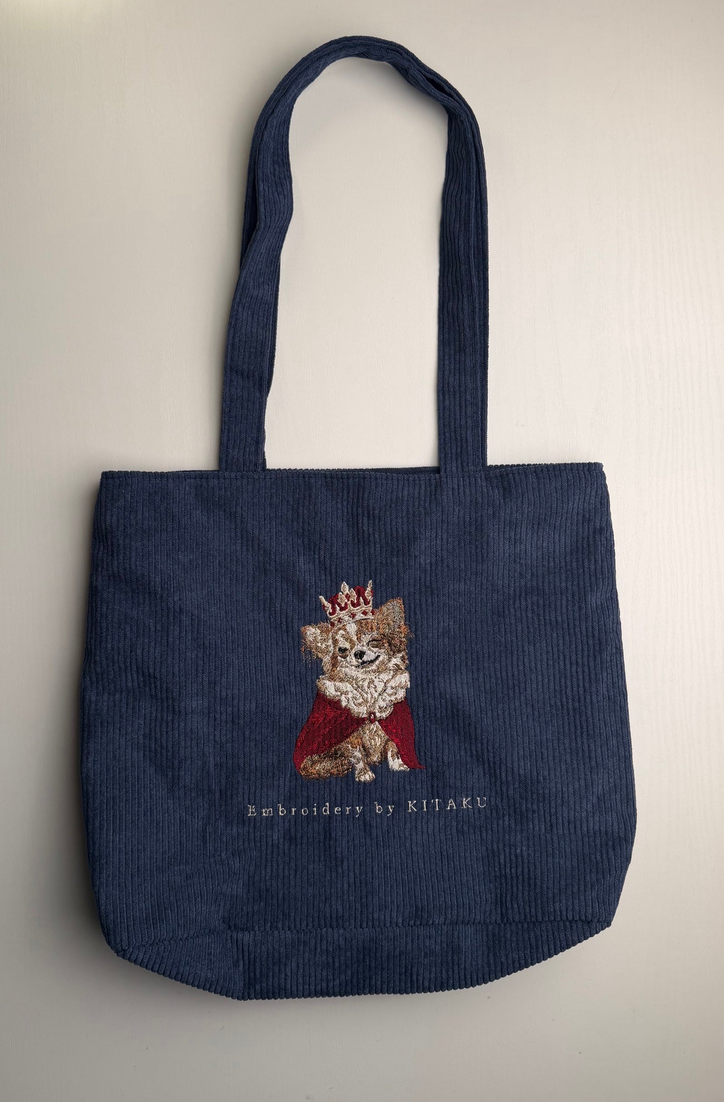 王様チワワのトートバッグ