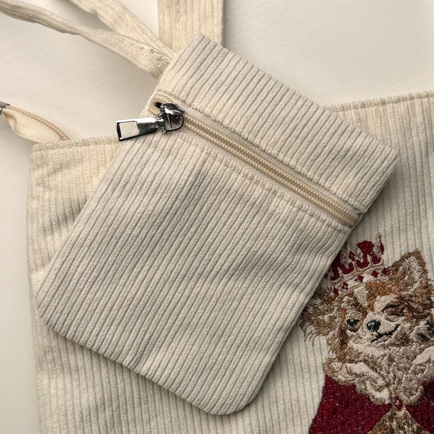 王様チワワのトートバッグ