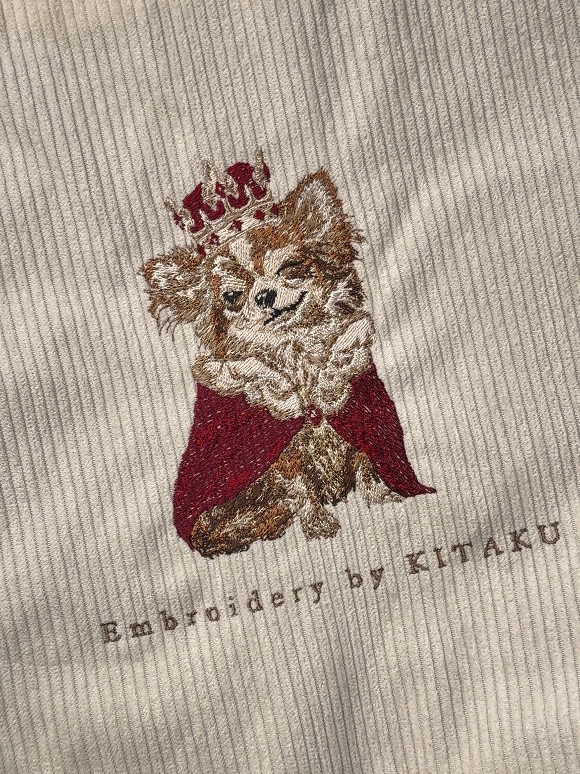 王様チワワのトートバッグ