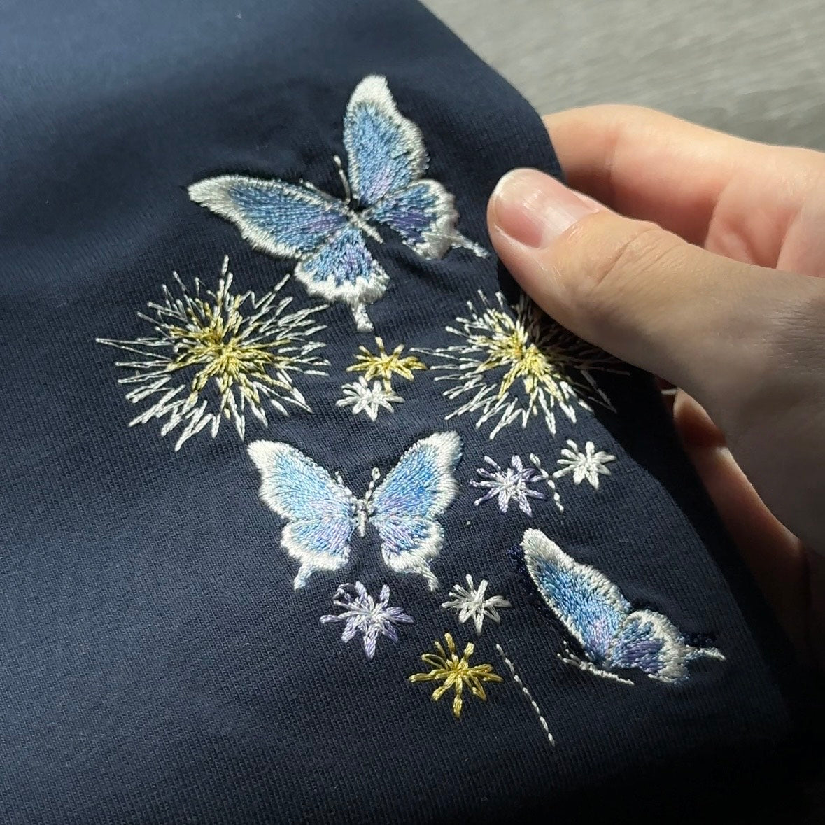 【新作】花火と夏の蝶