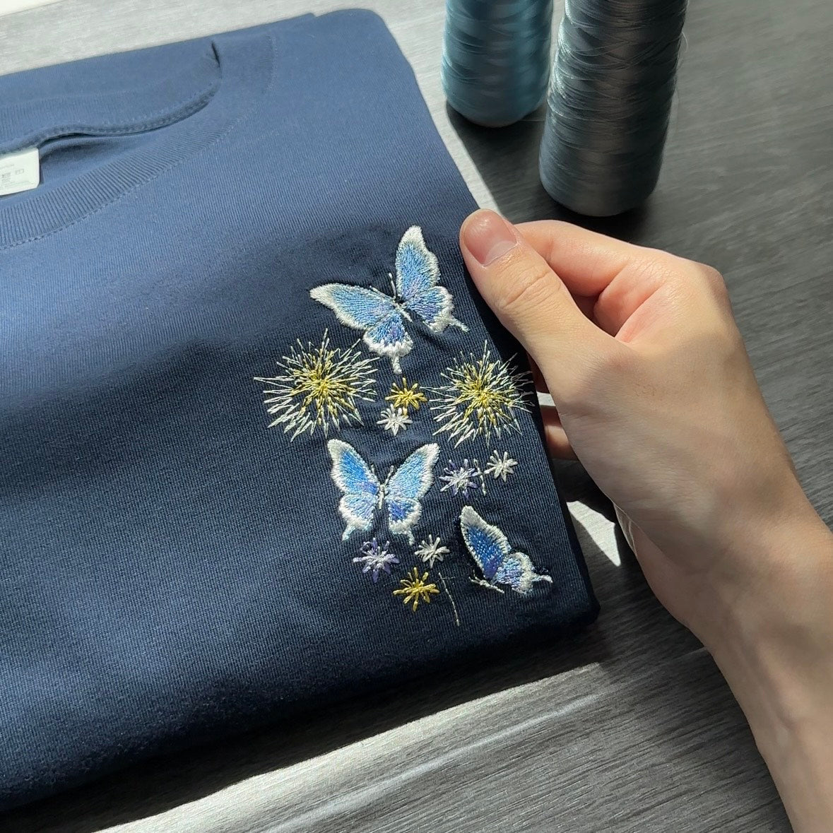 【新作】花火と夏の蝶