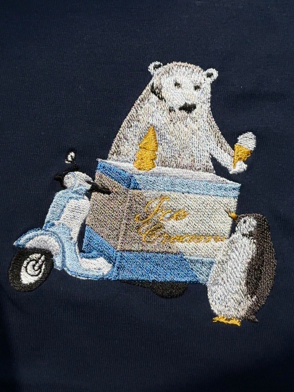 【新作】アイスを買うペンギン