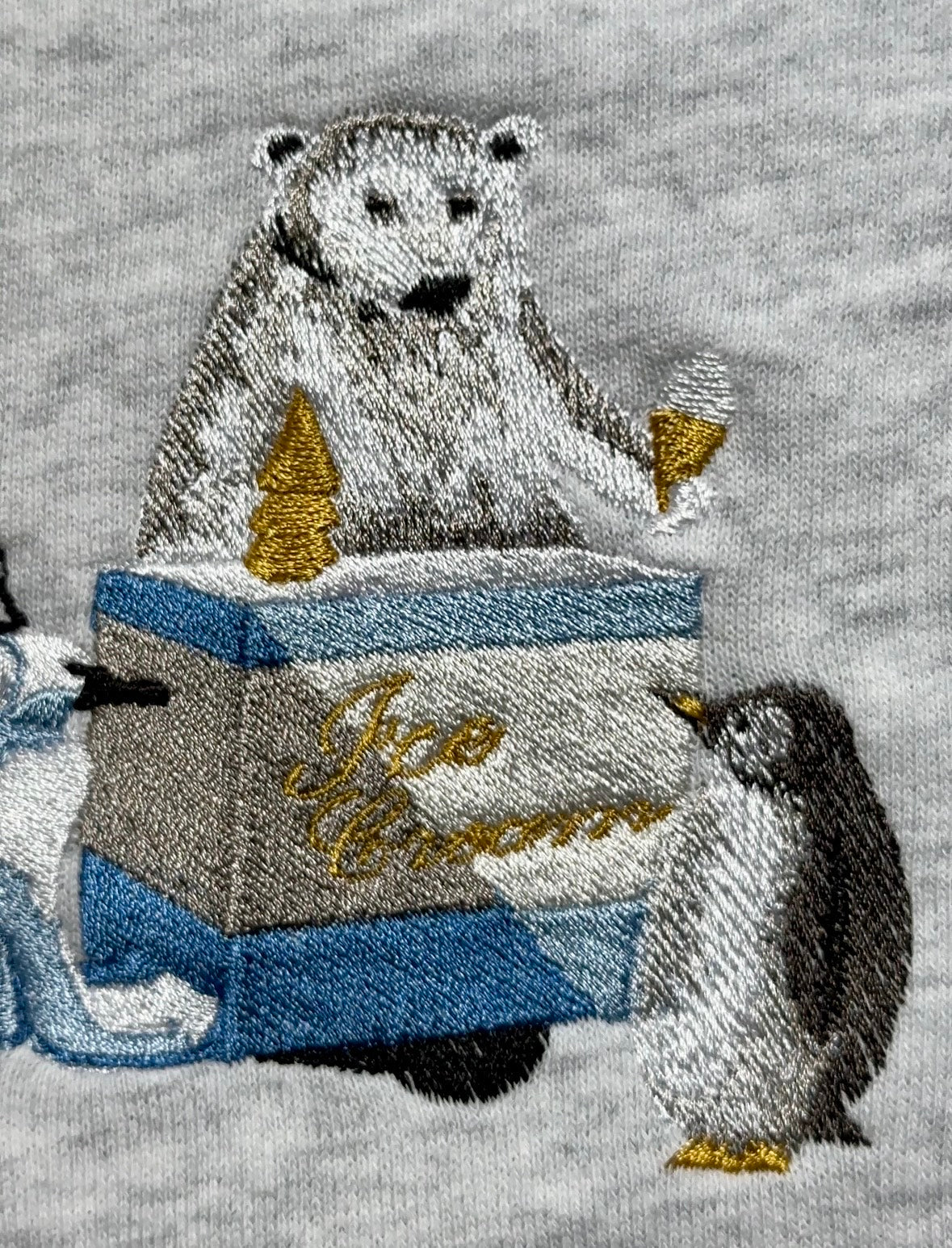 【新作】アイスを買うペンギン