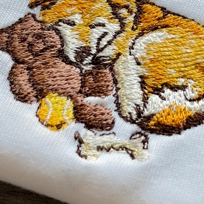 【新作】遊び疲れたわんこ