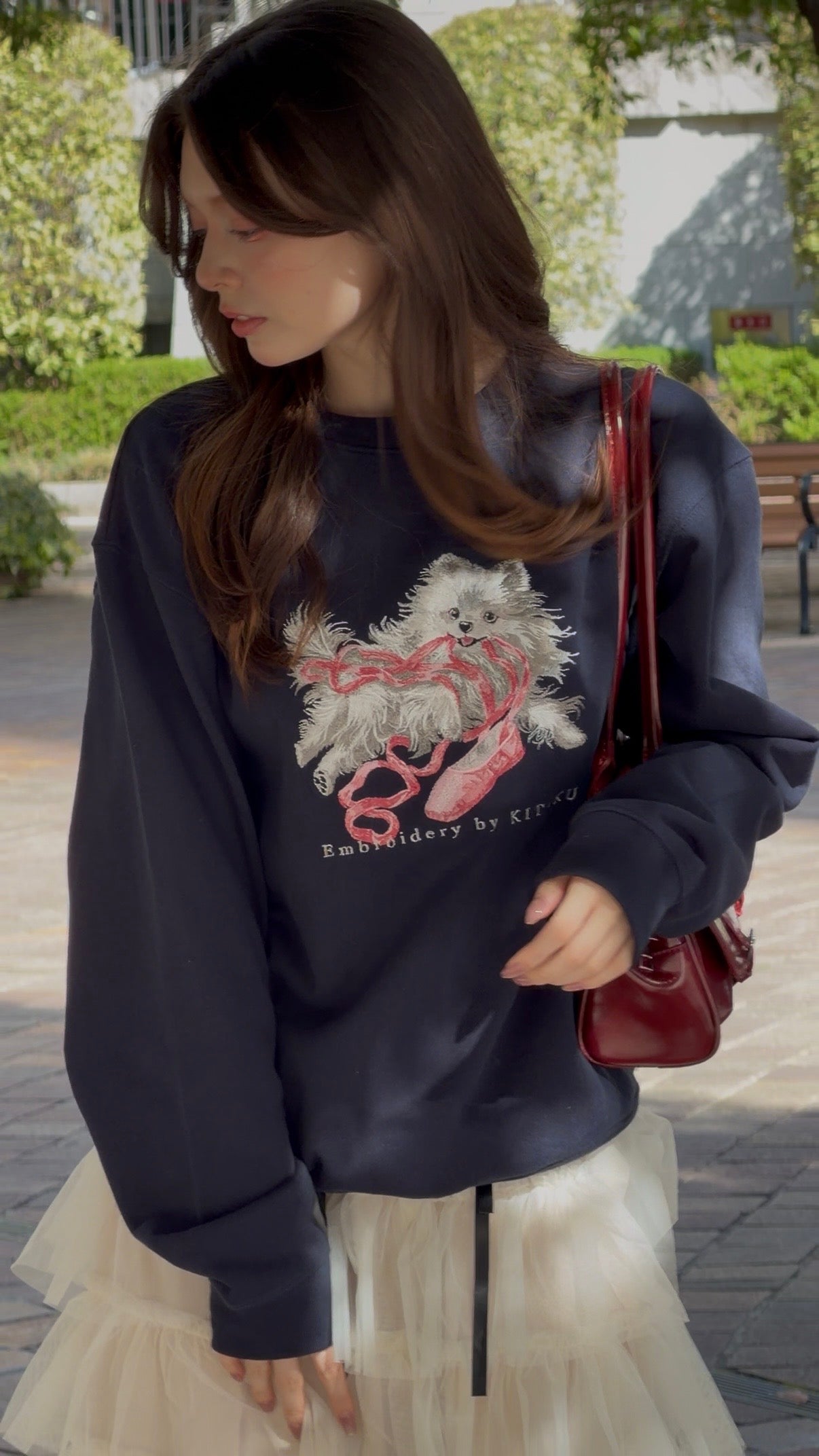 【新作】トウシューズとポメラニアン