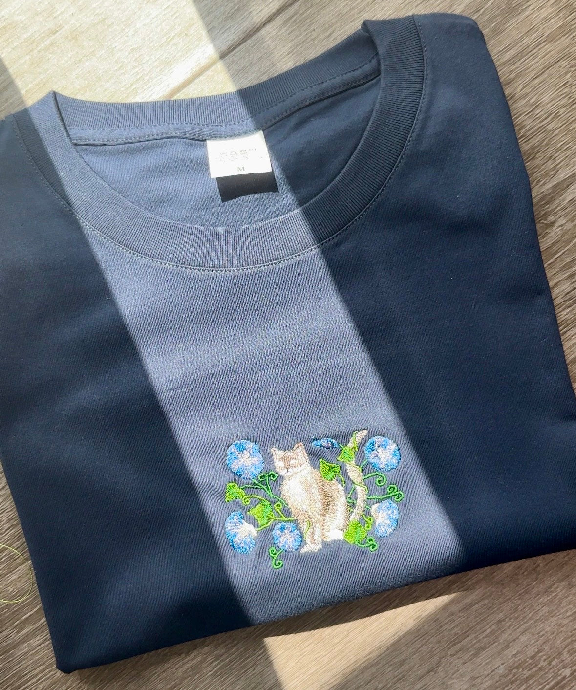 【新作】朝顔と猫