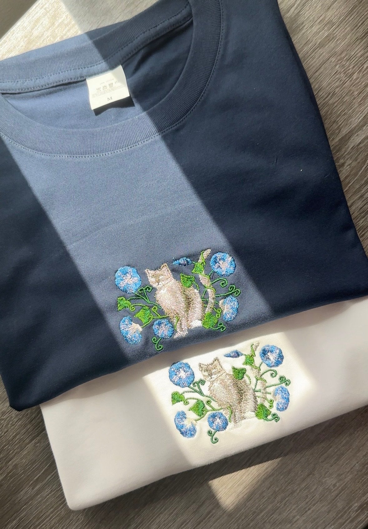 【新作】朝顔と猫