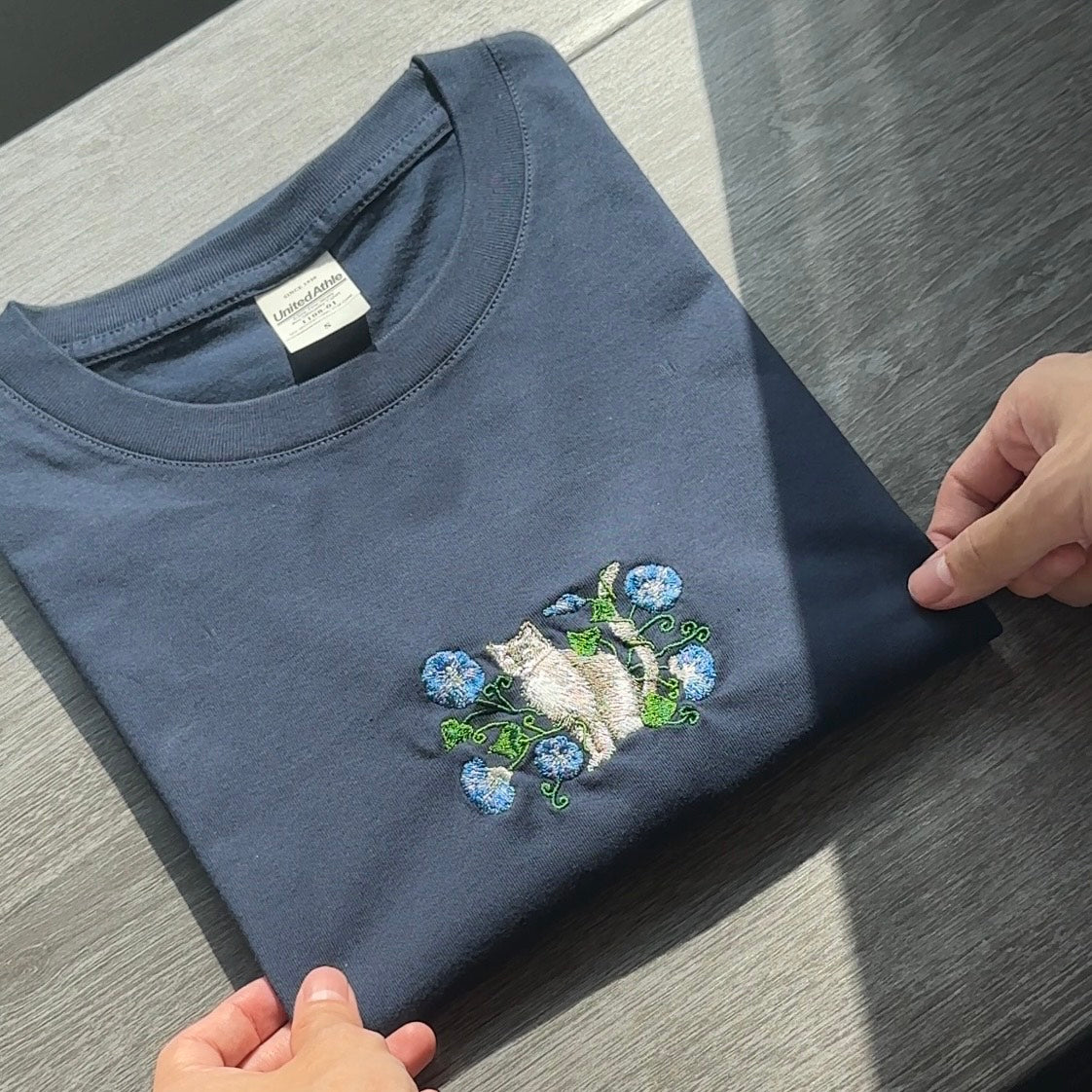 【新作】朝顔と猫