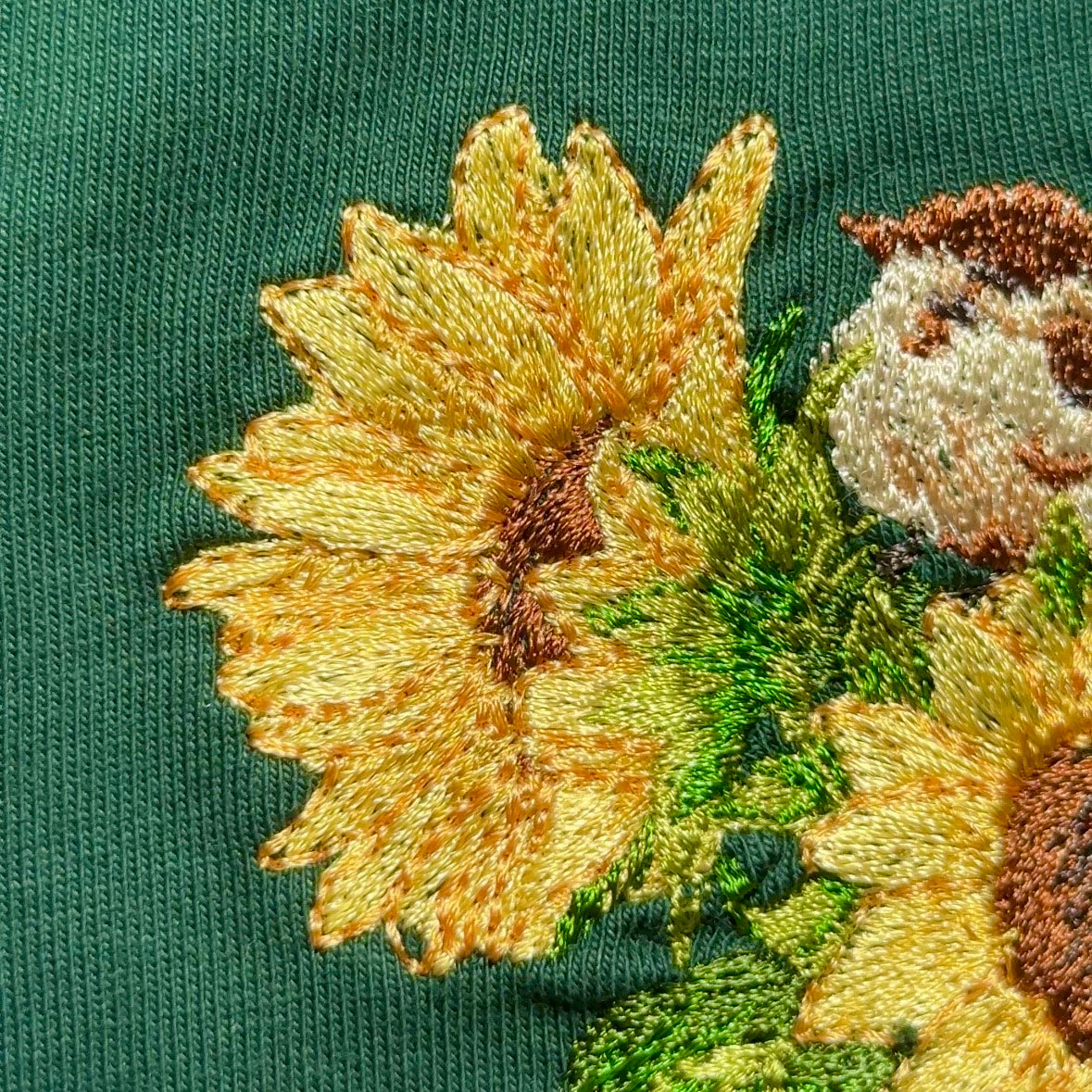 【新作】ひまわりと雀