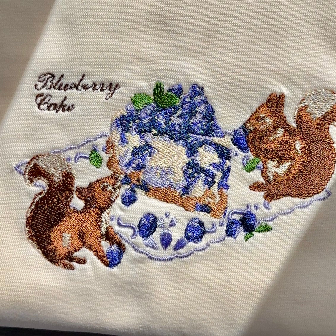 【新作】リスとブルーベリータルト