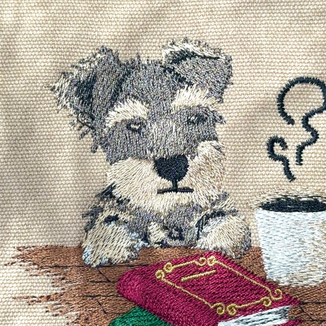 【新作】シュナウザーとカフェ