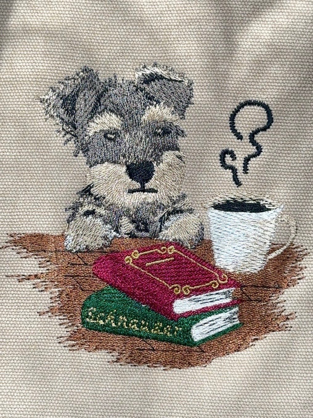 【新作】シュナウザーとカフェ