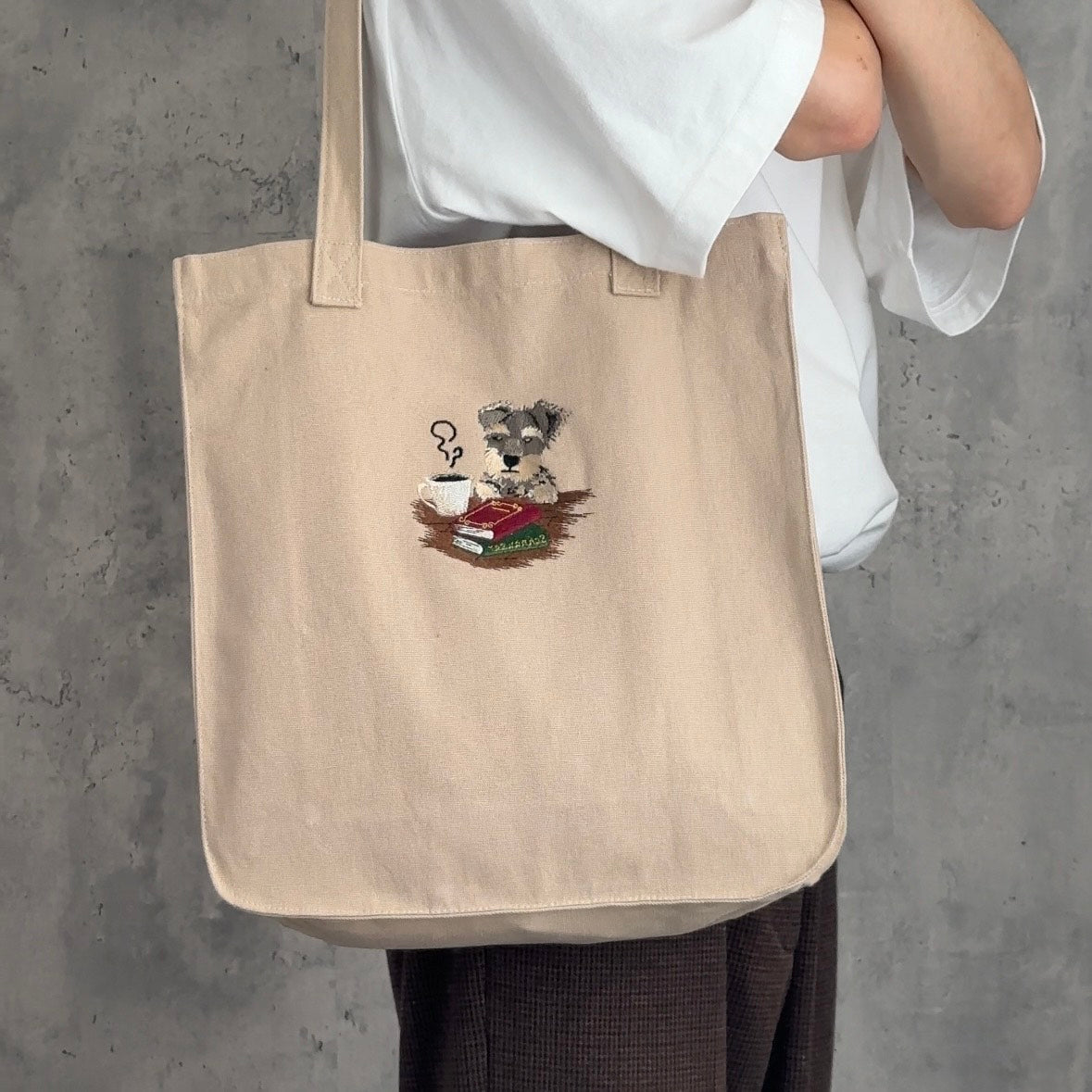 【新作】シュナウザーとカフェ