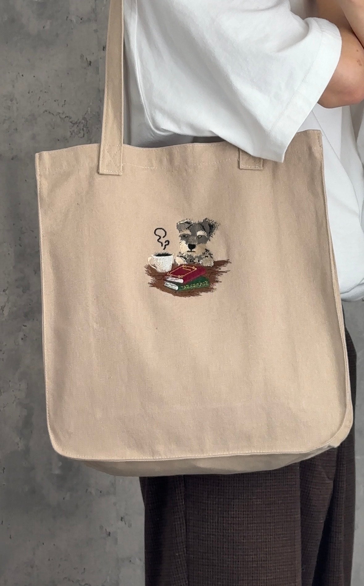 【新作】シュナウザーとカフェ