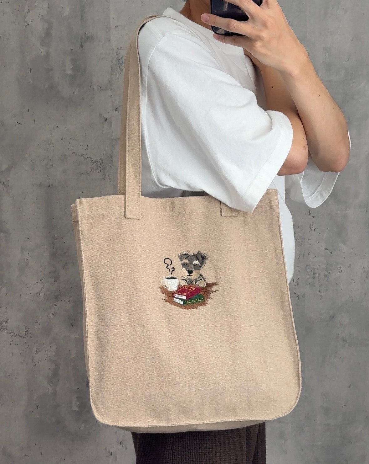 【新作】シュナウザーとカフェ