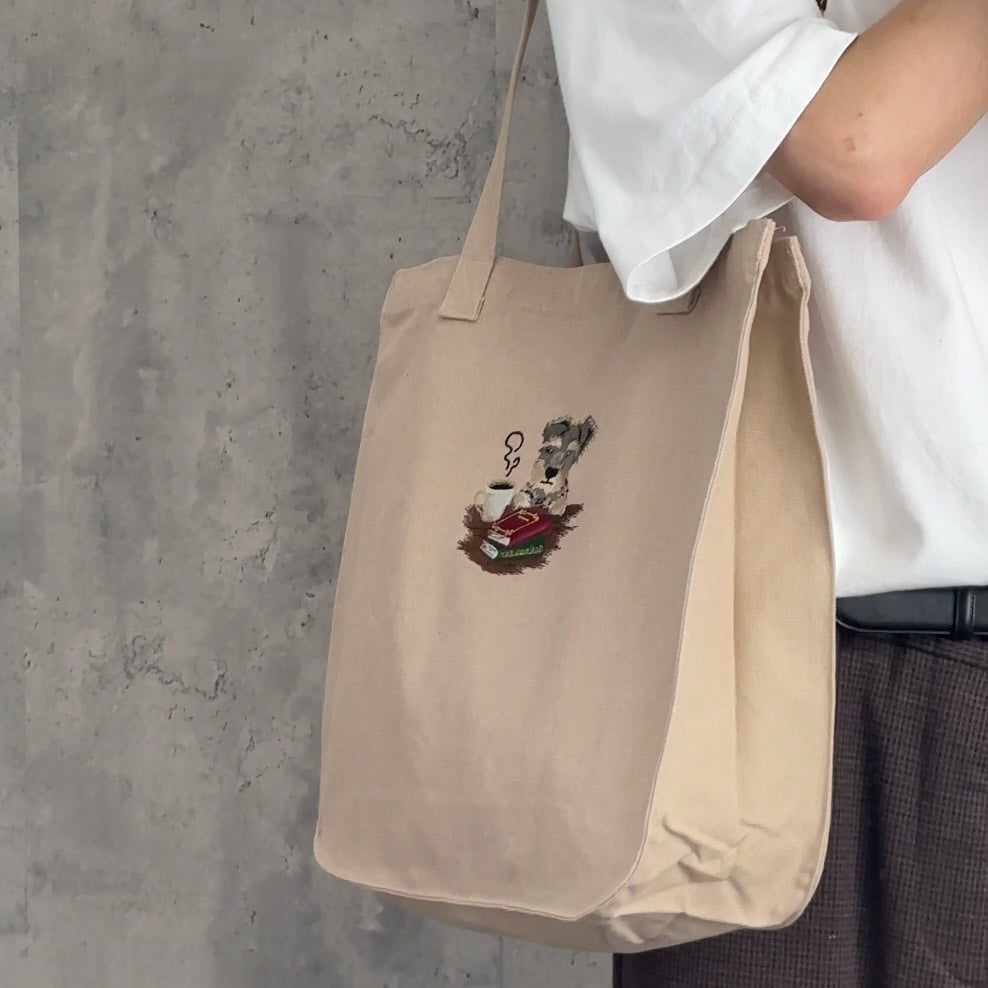 【新作】シュナウザーとカフェ