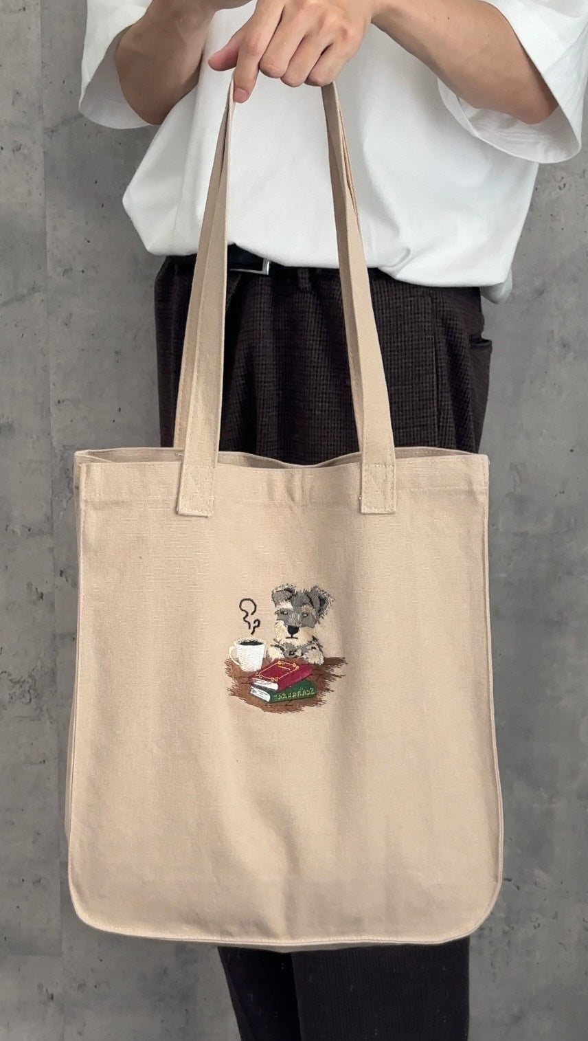 【新作】シュナウザーとカフェ