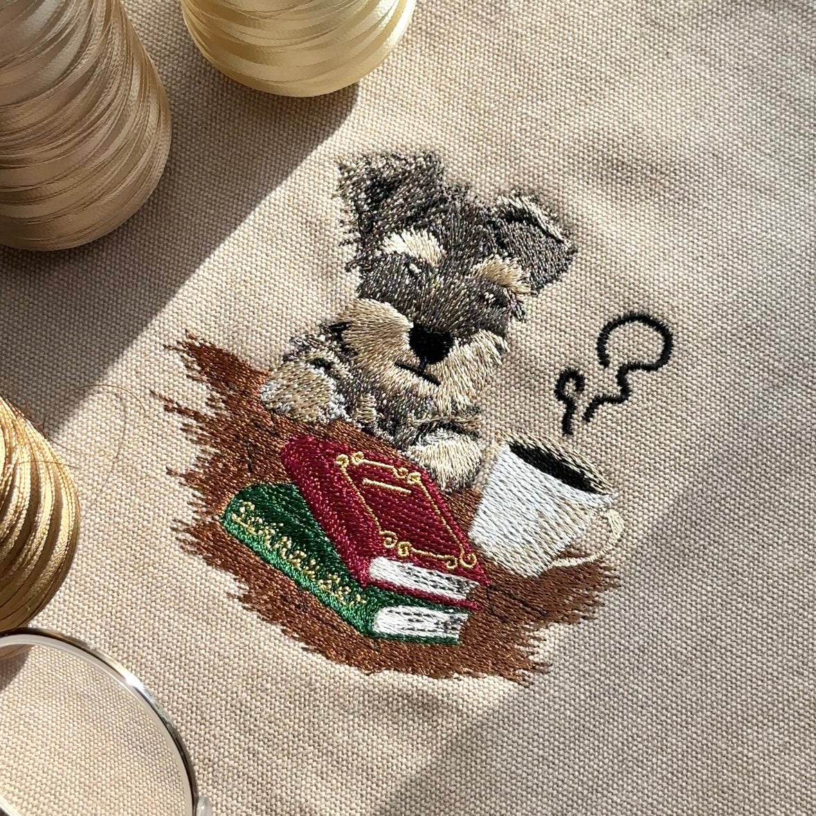 【新作】シュナウザーとカフェ