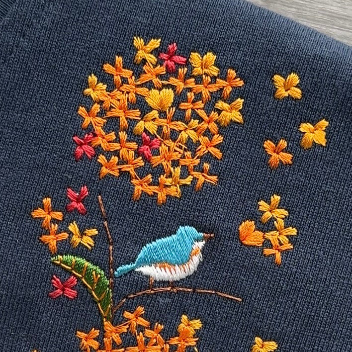 金木犀と青い鳥