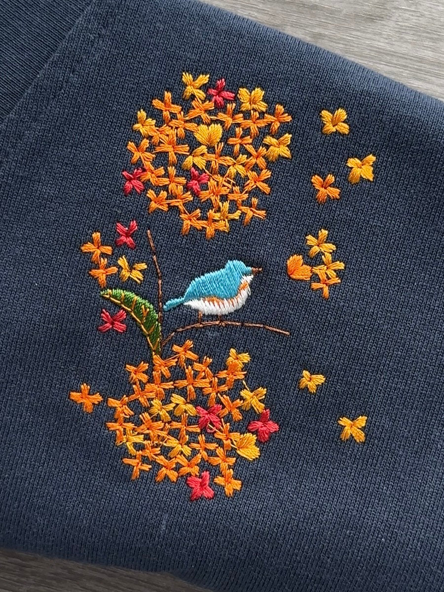 金木犀と青い鳥