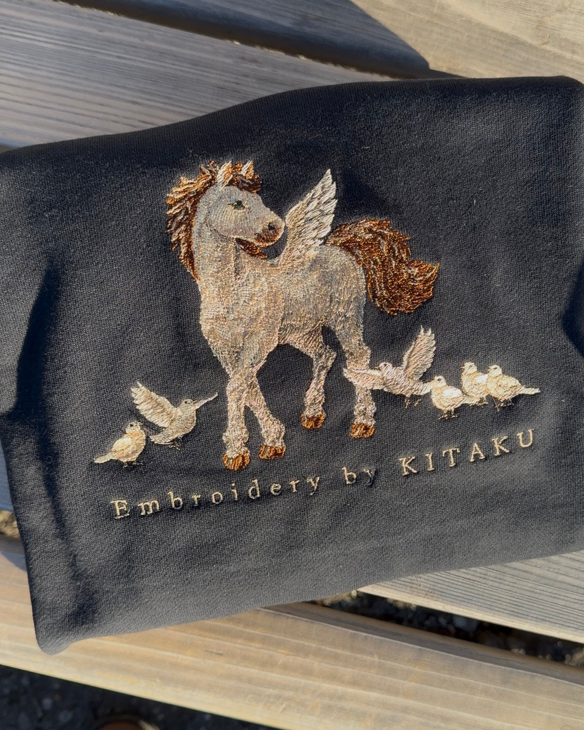 【新作】小鳥と白馬