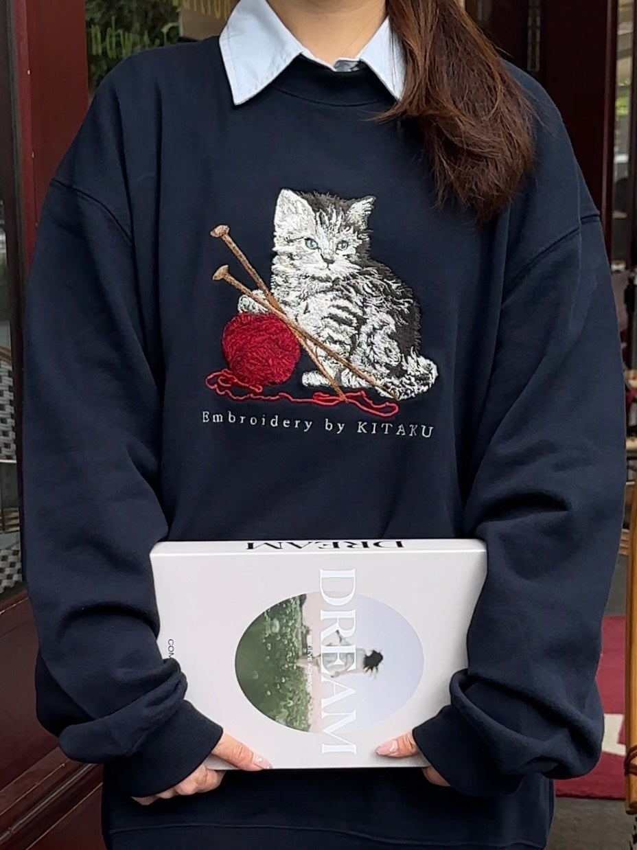 【新作】猫と毛糸