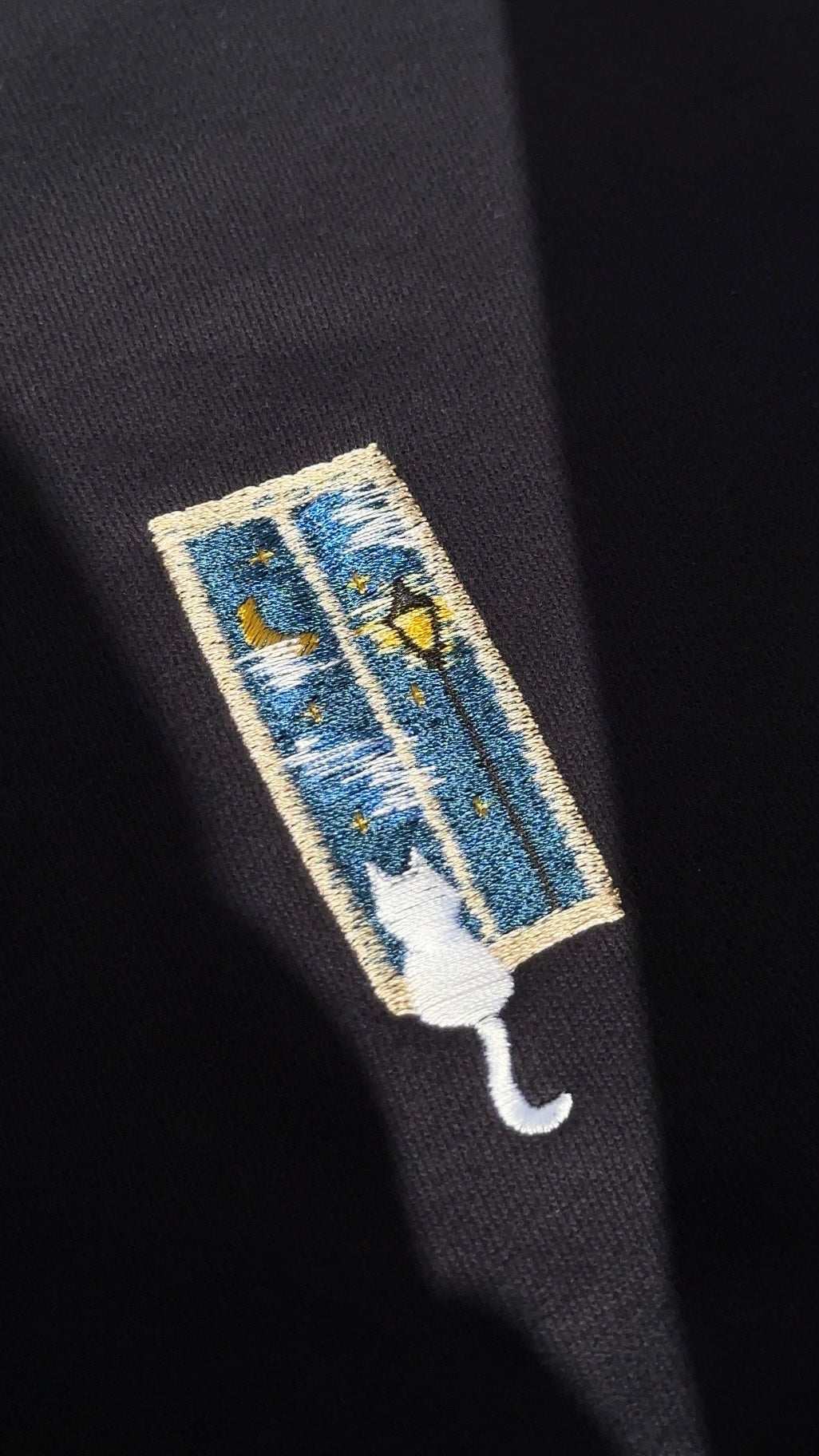 星に願う猫（半袖）