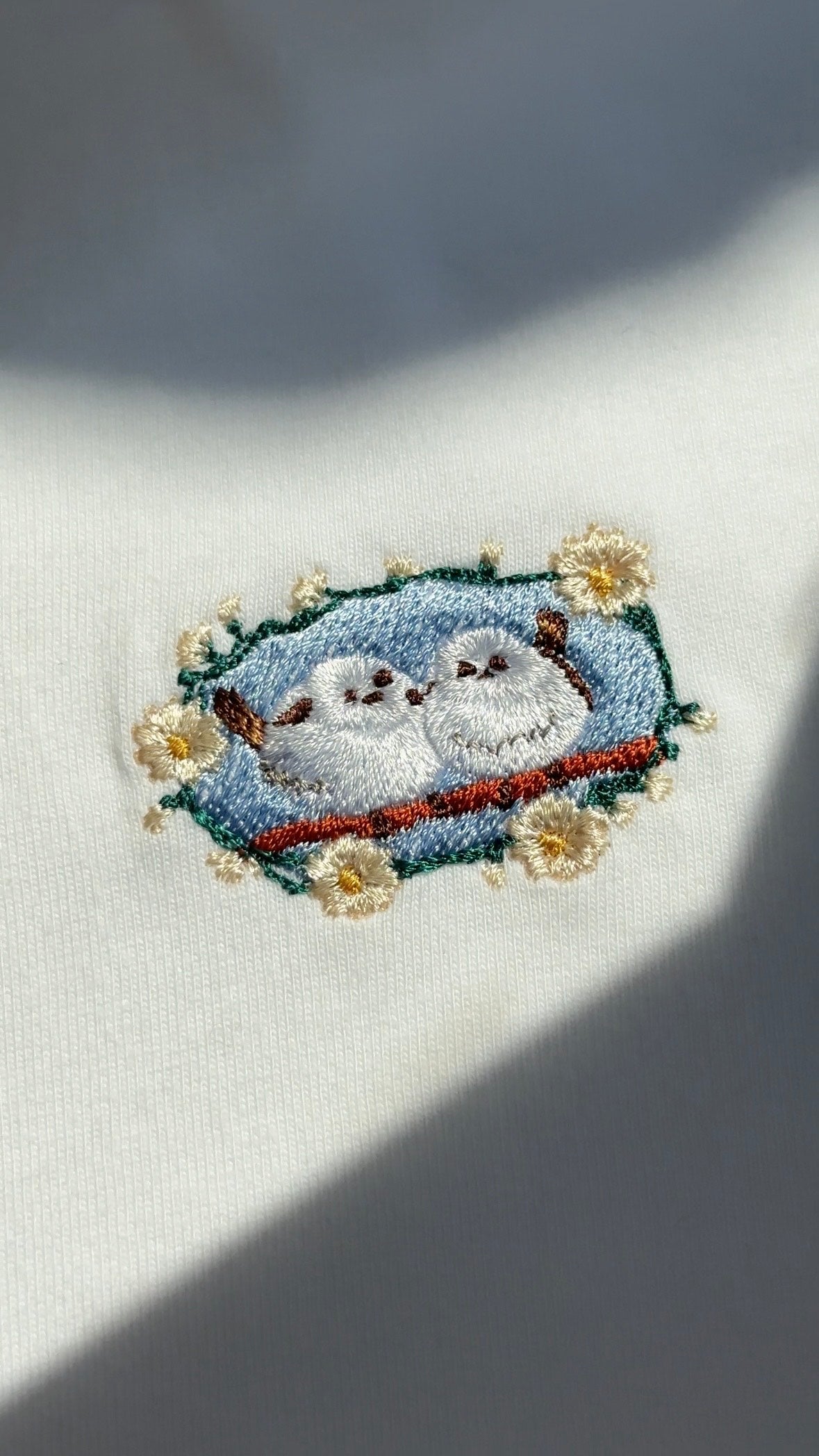 シマエナガのひと休み