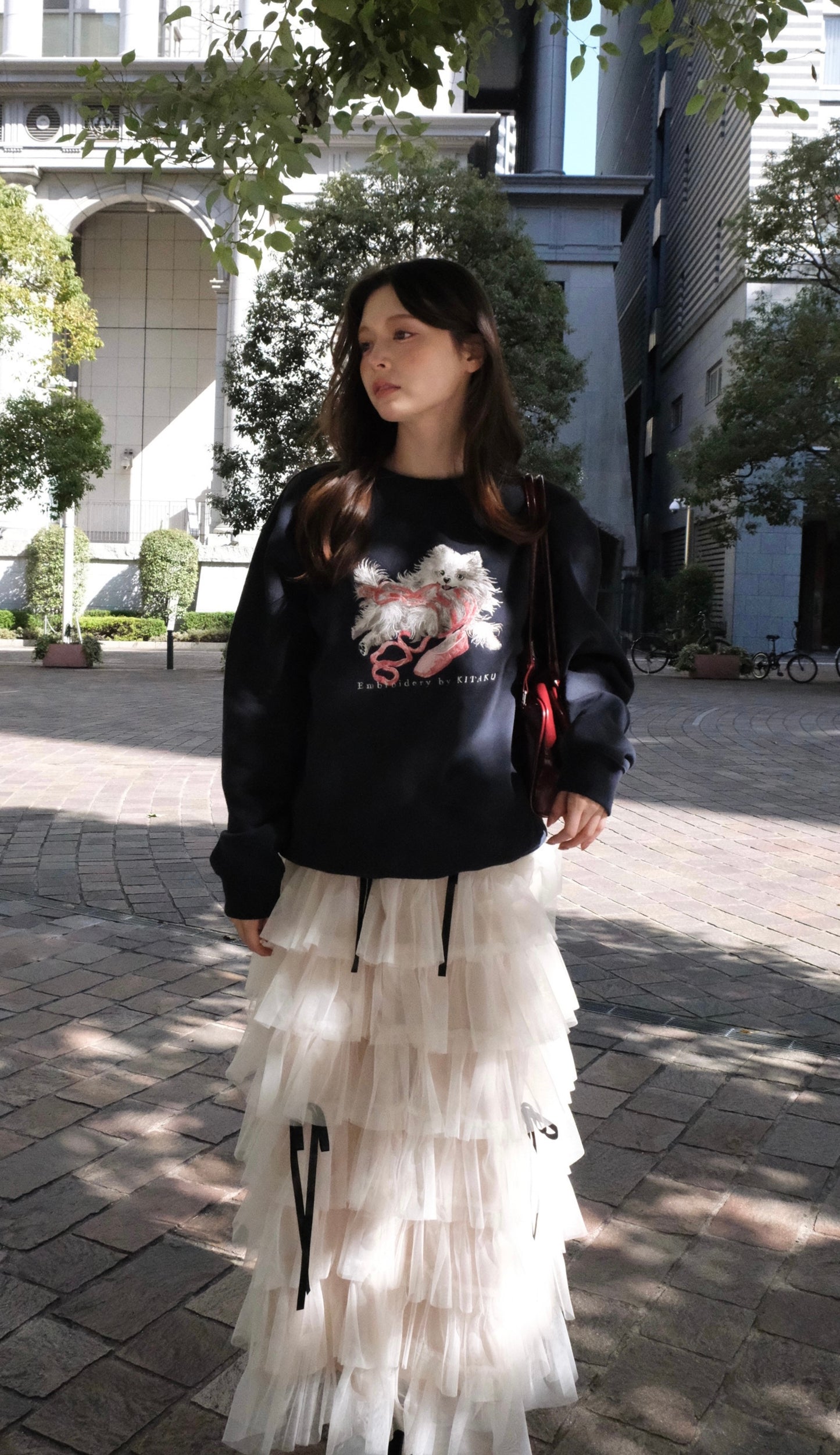 【新作】トウシューズとポメラニアン